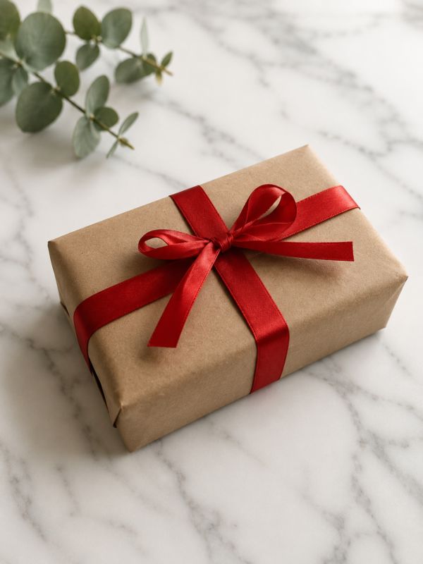 Gift Wrap with Ribbon