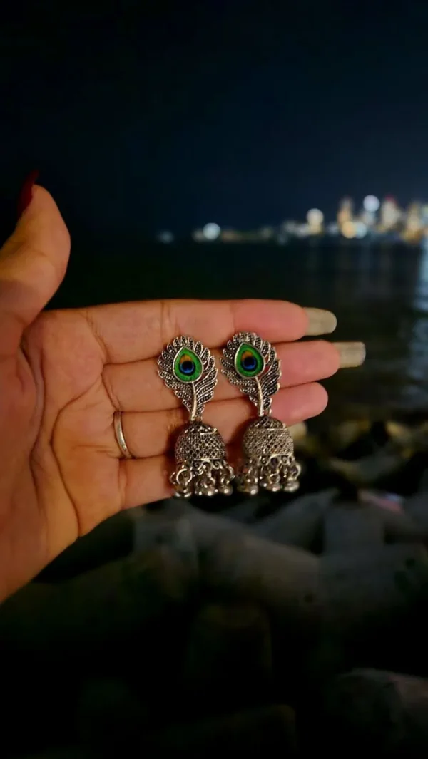 Peacock Earings