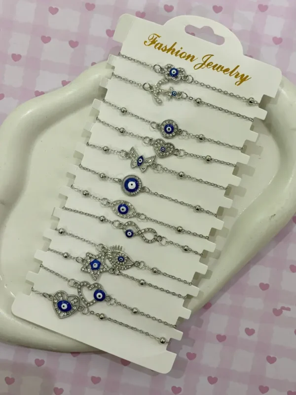 Evil eye bracelet (2 random)